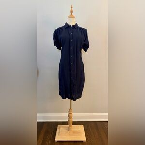 J.Crew Tall Linen button down dress
